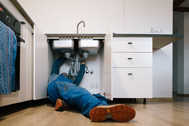 Professional Leak Detection technician working in Haw River, NC